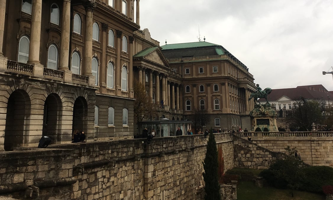 Buda Castle in Budapest, Hungary