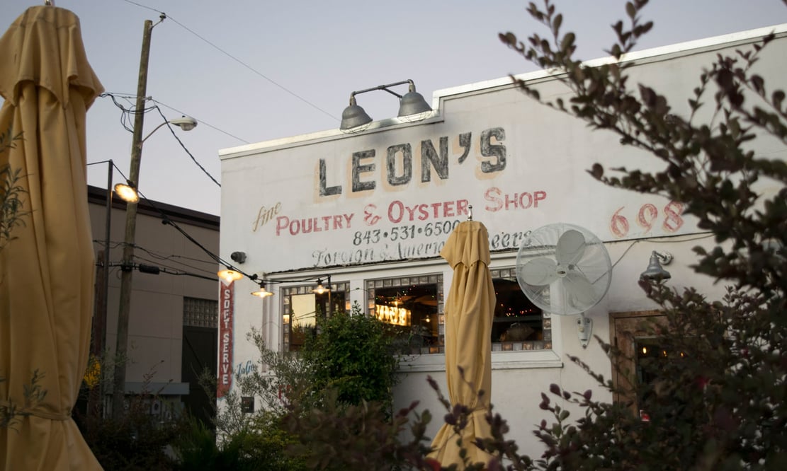 Leon's Oyster Shop in Charleston, South Carolina