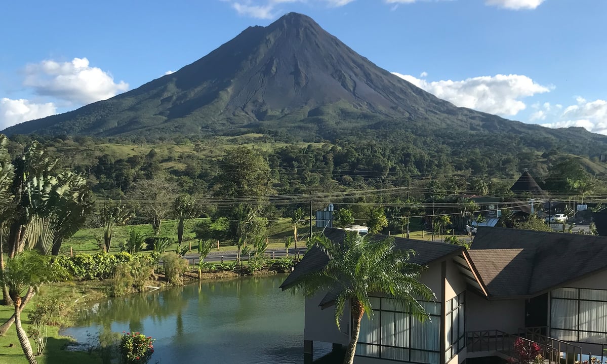 Arenal Volcano in La Fortuna, Costa Rica