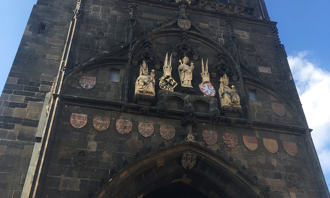 Charles Bridge in Prague, Czech Republic