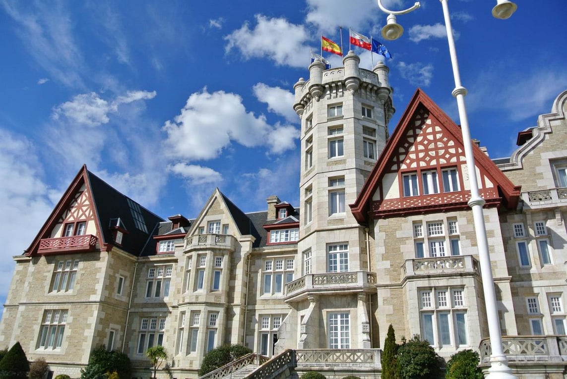 Palacio de la Magdalena in Santander, Spain