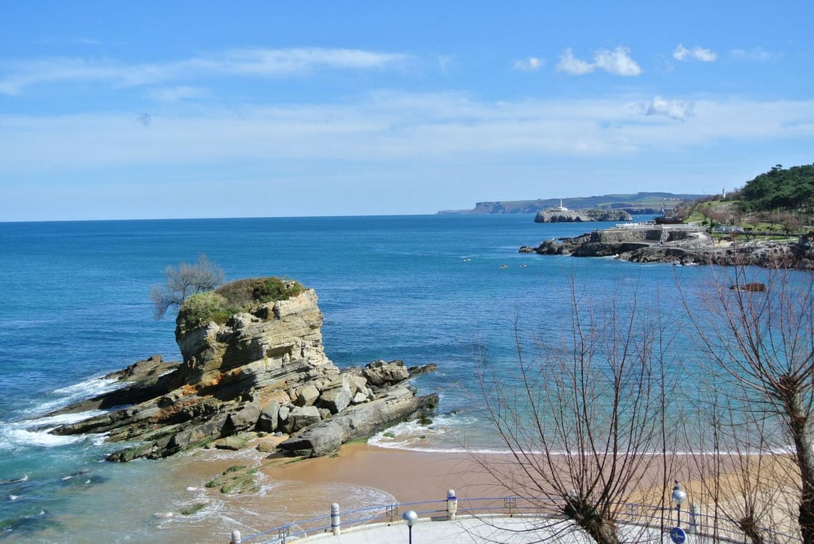 Water views in Santander, Spain