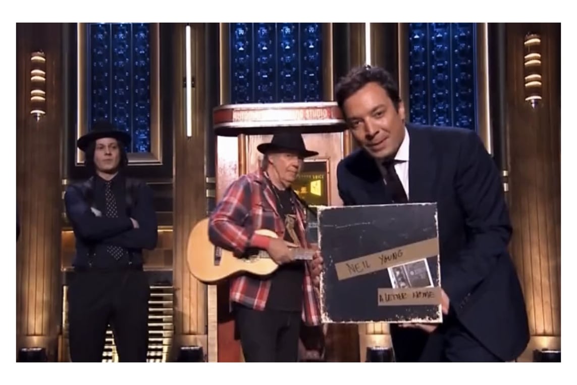 Jack White with Jimmy Fallon