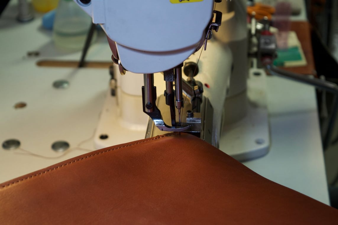 Finishing the Lotuff Leather Bridle Triumph II Briefcase