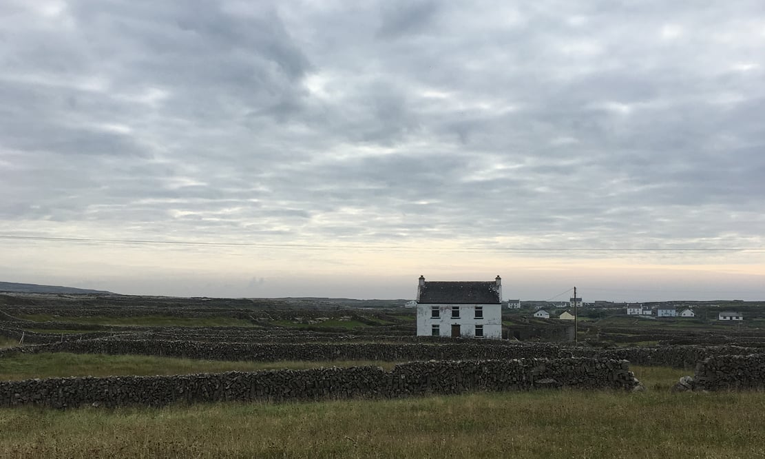 Kilronan Village cottage on the Aran Islands of Ireland 