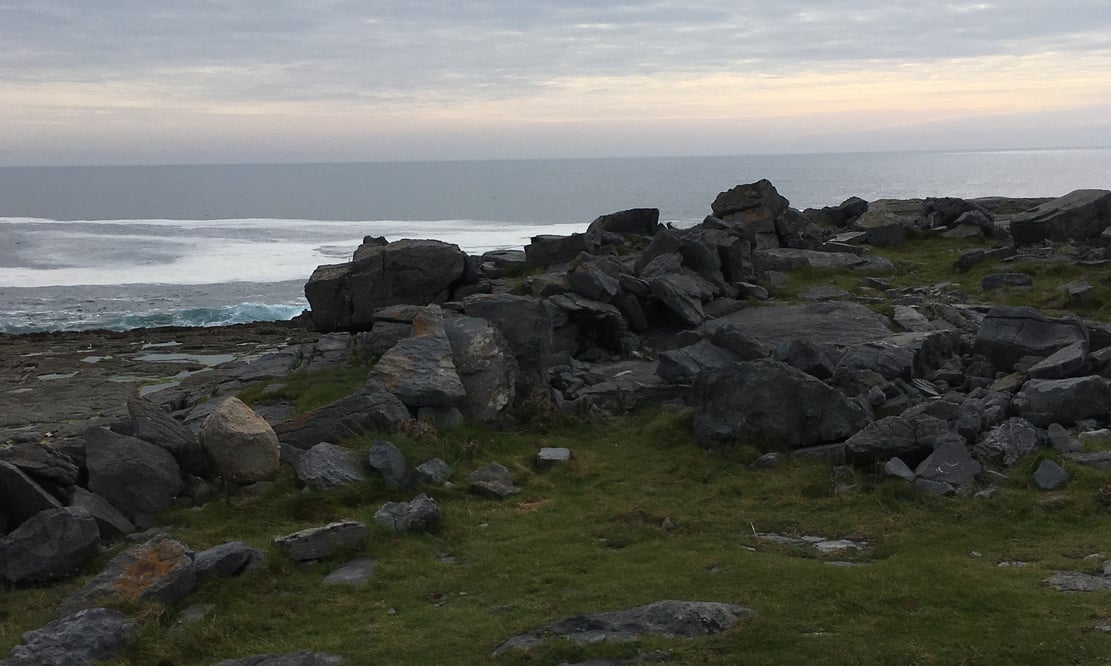 Kilronan Village on the Aran Islands of Ireland