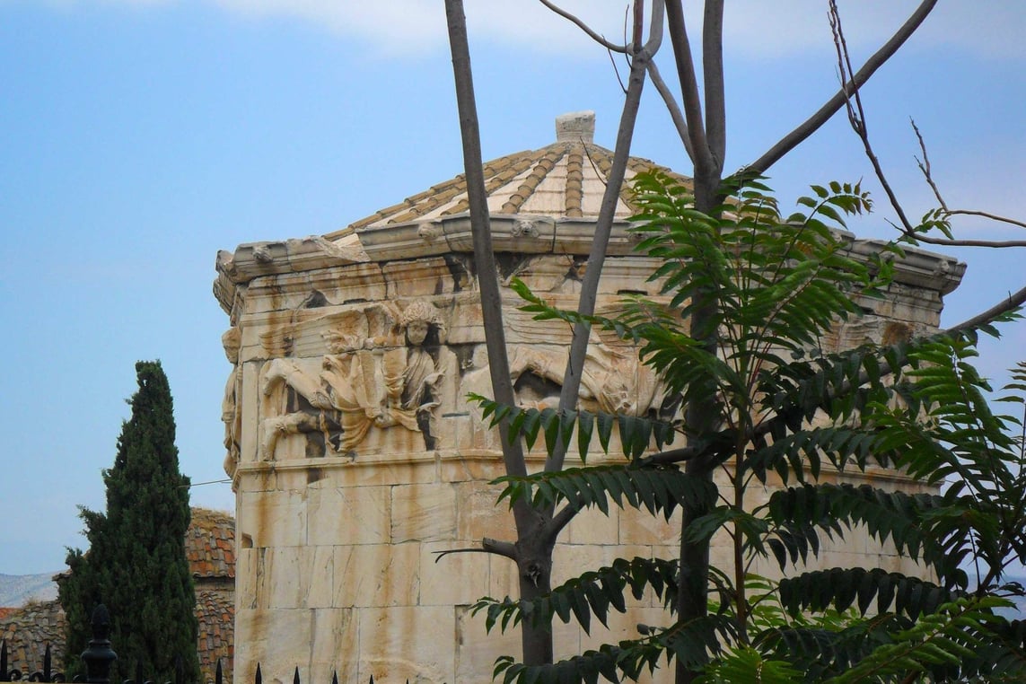 Ancient architecture in Athens, Greece