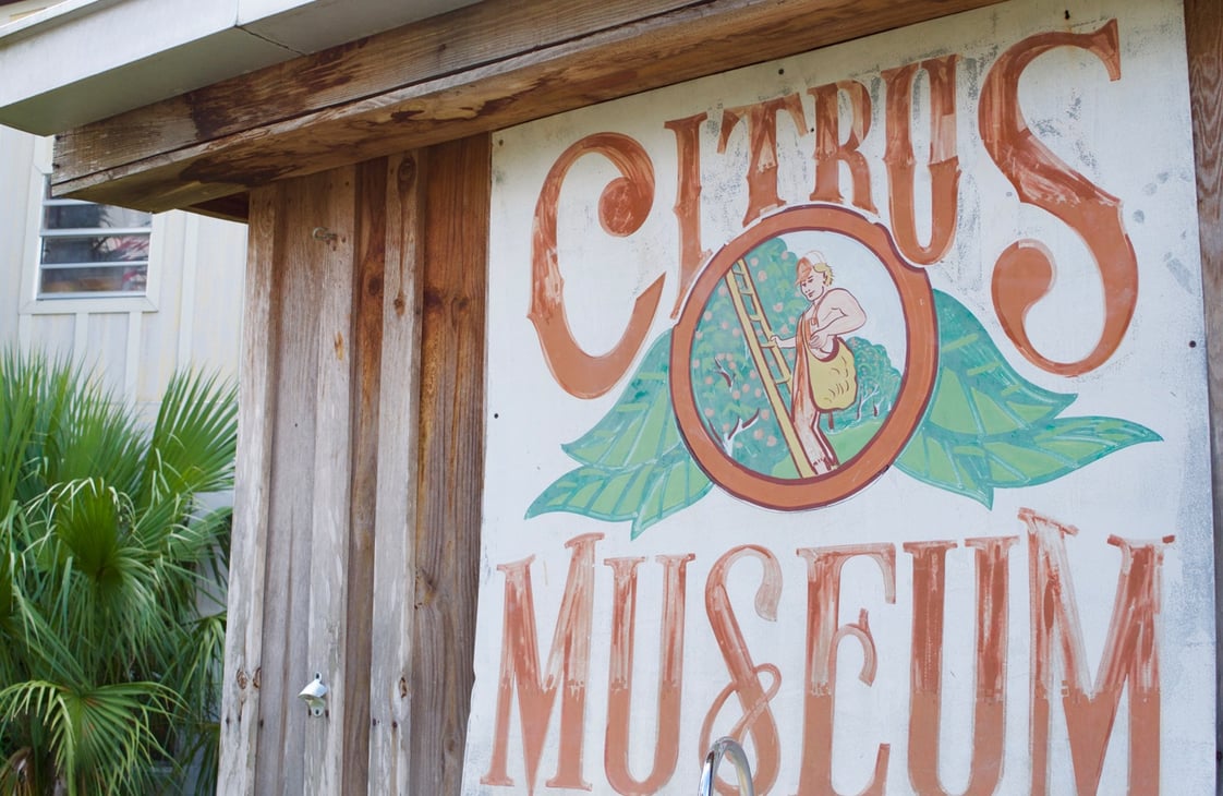 Citrus museum in Clermont, Florida