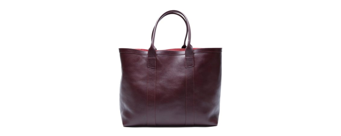 Lotuff Leather Working Tote in cordovan