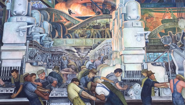 Diego Rivera murals in Detroit, Michigan