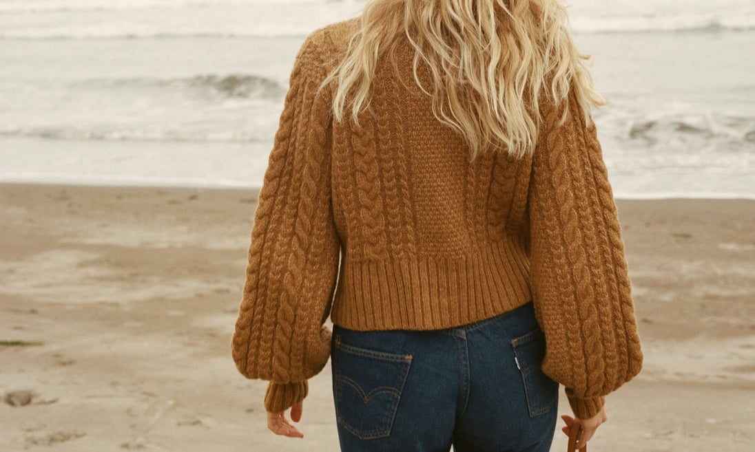 Dôen Hermione sweater in tabac