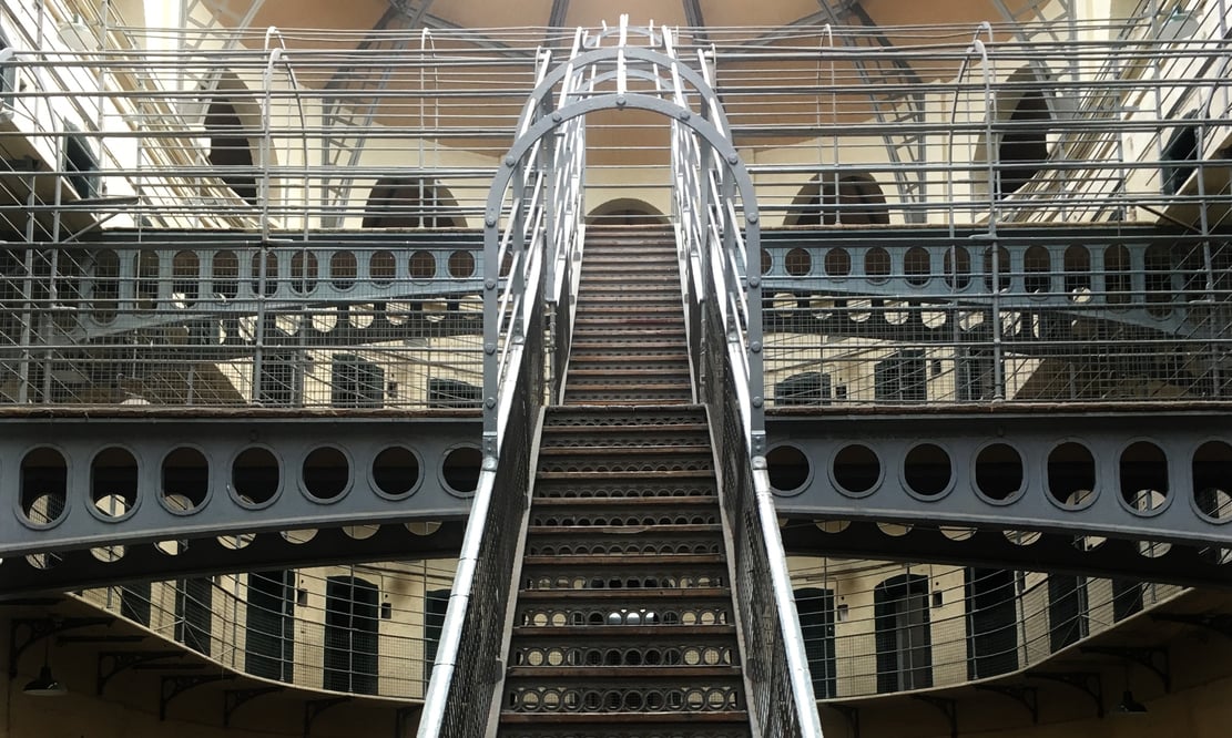 Kilmainham Gaol in Dublin, Ireland