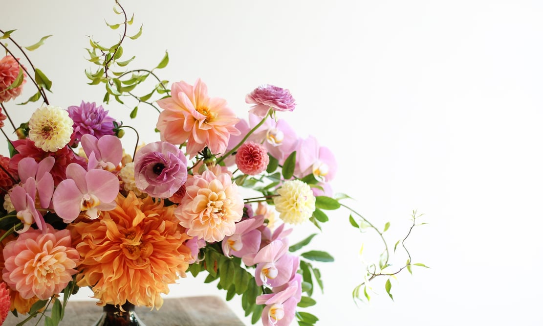 Flowers by Semia floral arrangement