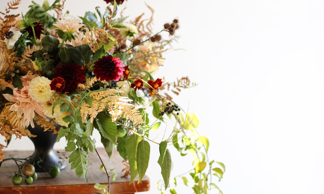 Flowers by Semia floral arrangement Flowers by Semia floral arrangement