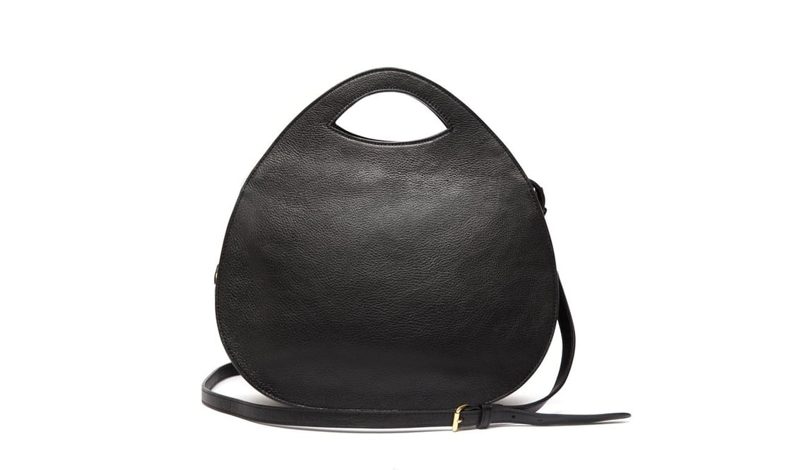 Lotuff Leather Rho handbag in black
