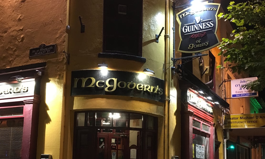 McGovern's pub in Gorey, Ireland