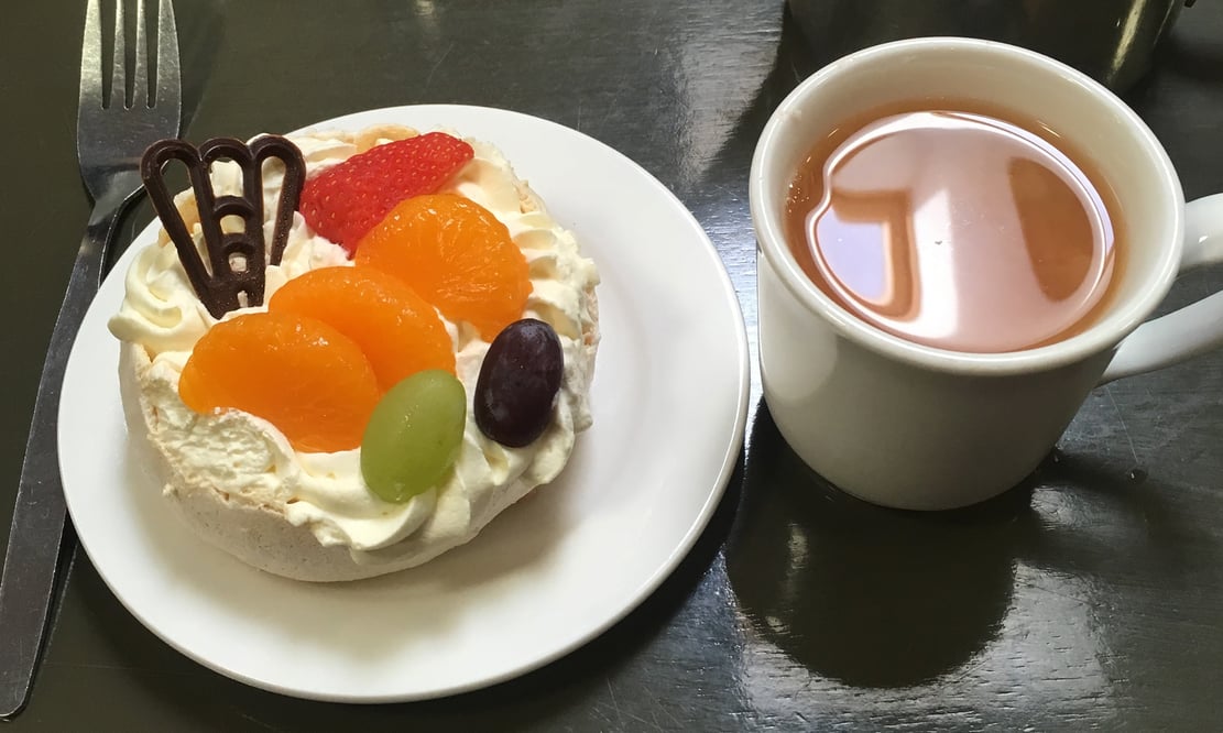 Breakfast at Joanne's café in Gorey, Ireland