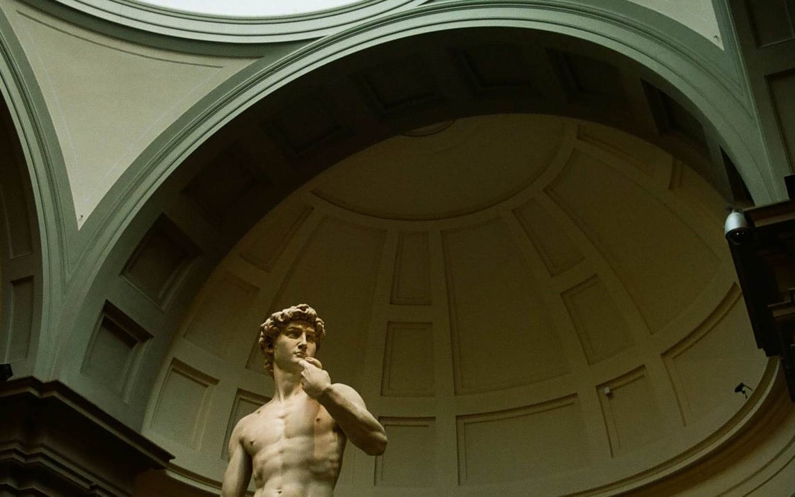 Michelangelo's David in Florence, Italy
