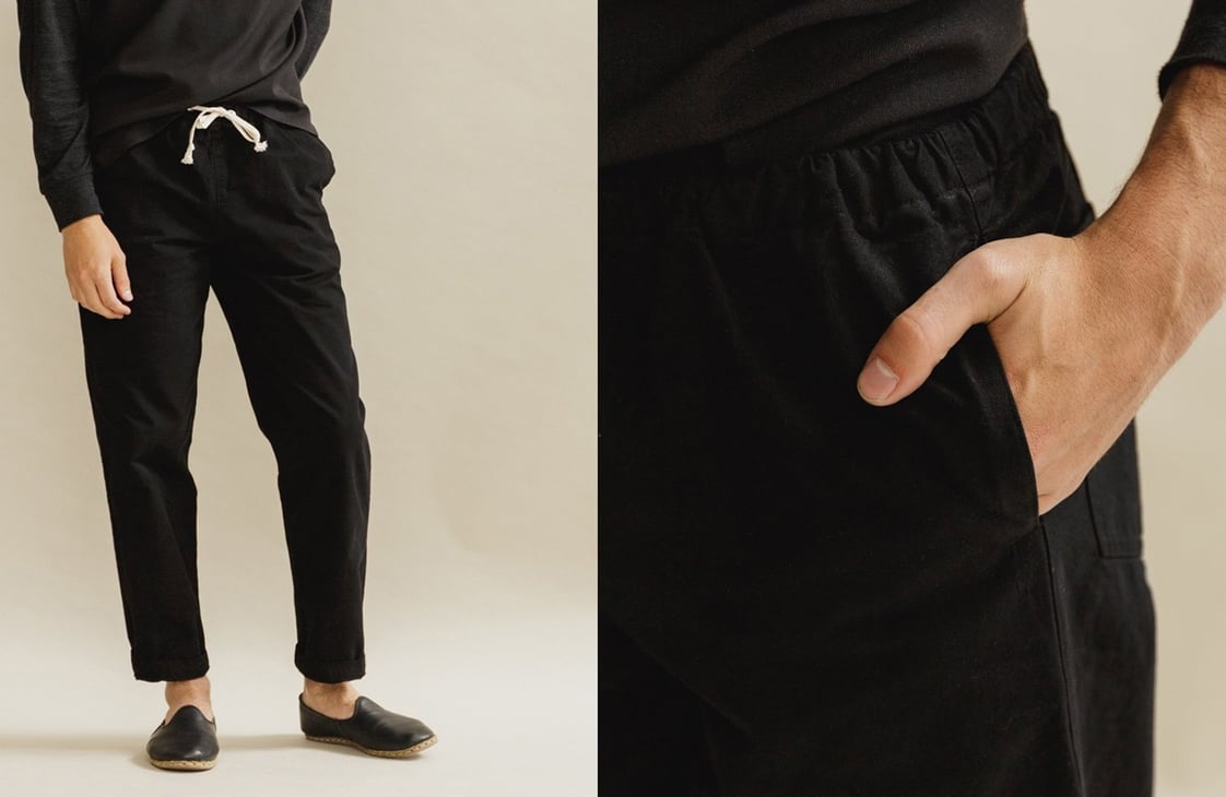 Ijji pants close-up