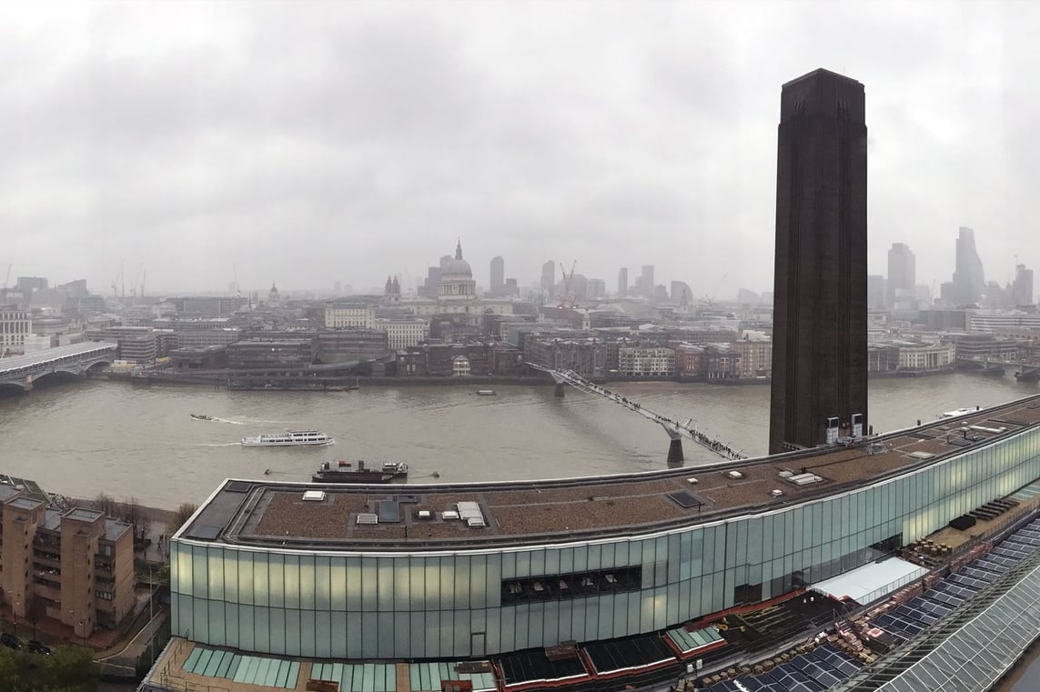 Panorama of London, England