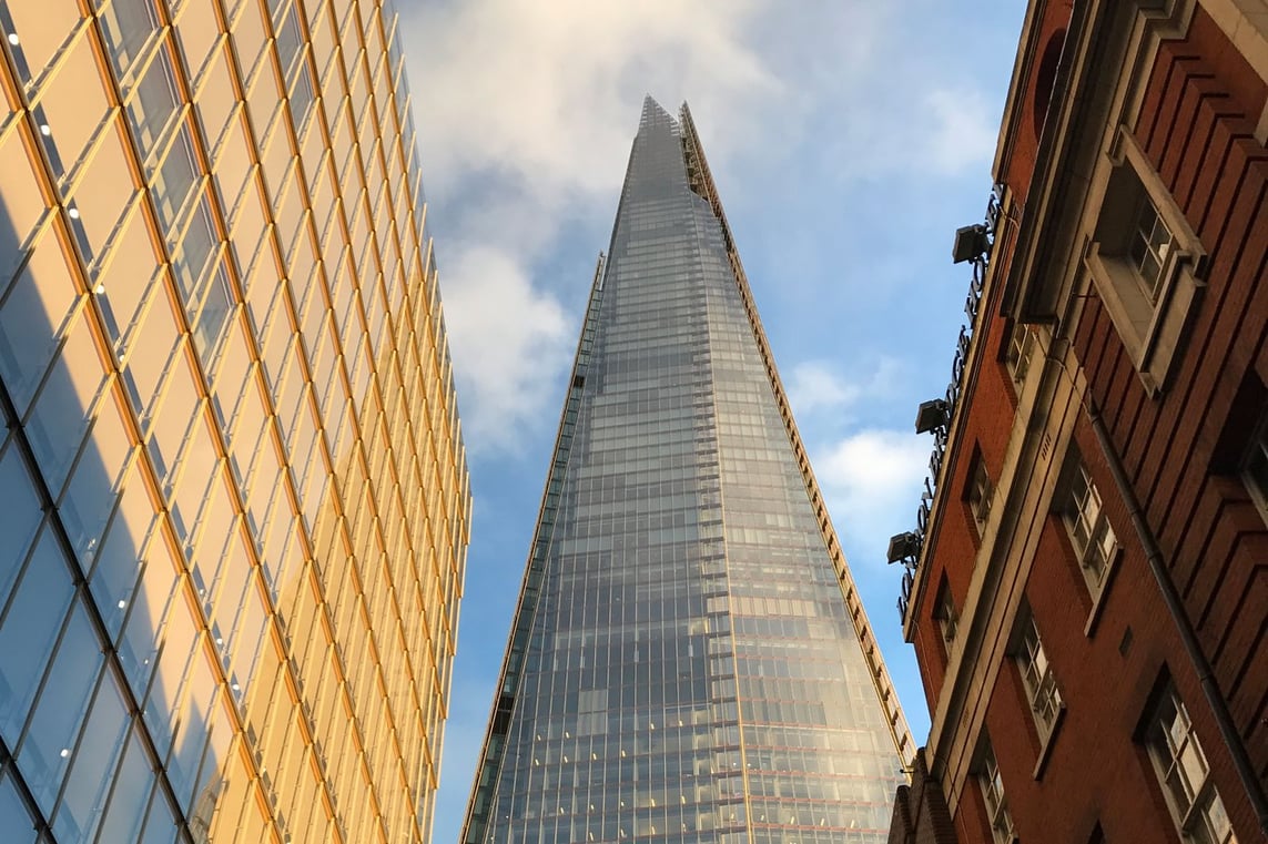 The Shard in London, England