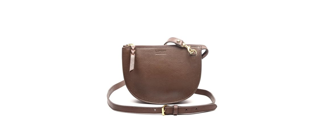 Lotuff Leather Mini Luna in clay/natural