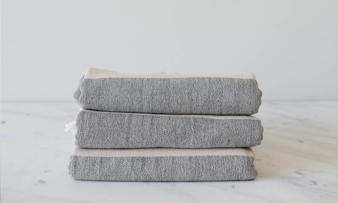 MÛR Turkish towels in Bride MÛR Turkish towels in Bride