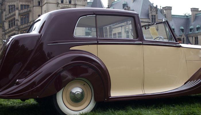 Rolls Royce at the Biltmore in Asheville, North Carolina