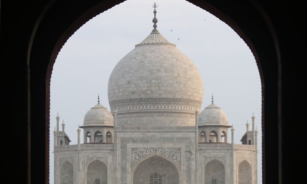 Taj Mahal in Agra, India