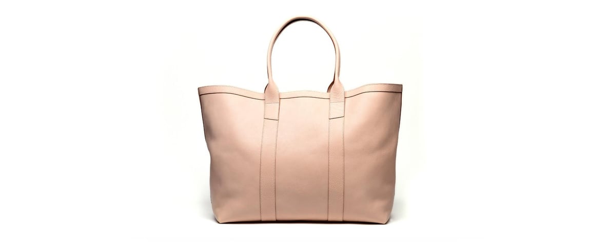 Lotuff Leather Working Tote in natural